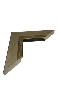 Chata N.72-225 peltre con filete grabado oro (23x51 mm)