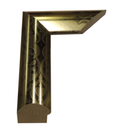 Bombé arabescos oro N. 91-269 (22x51 mm)