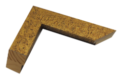 Chata grande oro martillado N.85-263 (47x60 mm)
