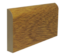 Zócalo liso N.231 (12x67 mm) cerejeira