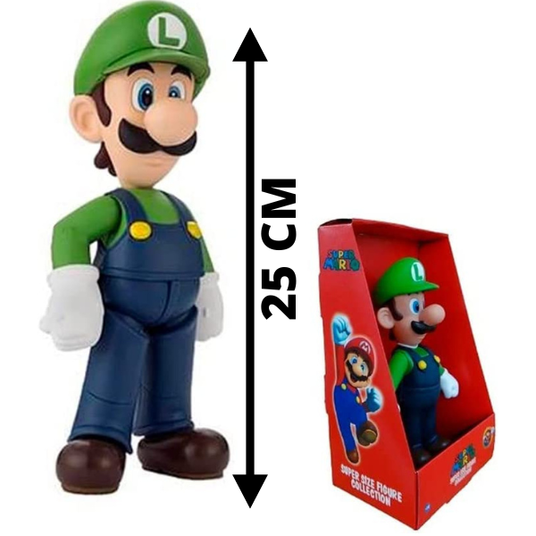 Boneco Personagem Super Mario Bros Articulavel Coleção Jogos