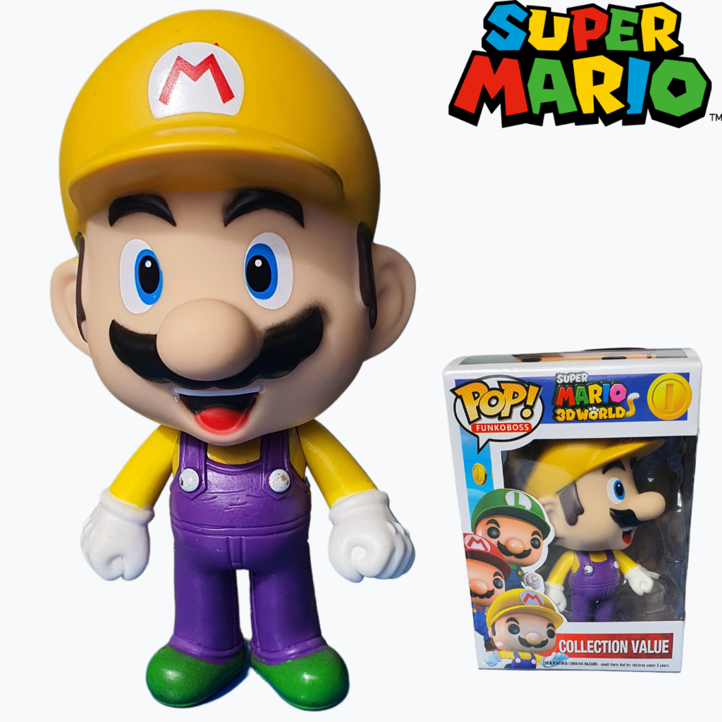 Bonecos Novos Kit de 12 Super Mario Bros Bonecos Miniatura Mario Luidi