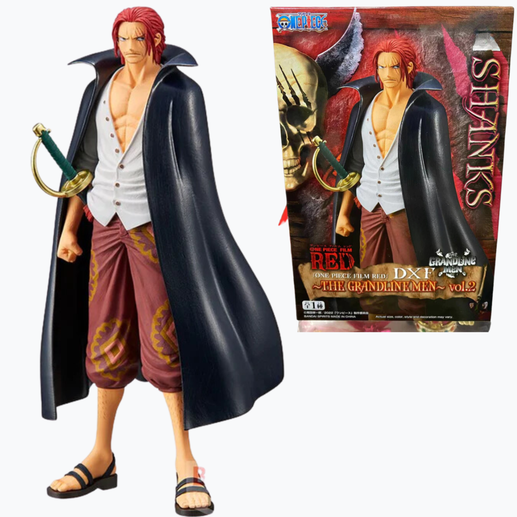 Boneco Bandai Anime Heroes One Piece - Shanks