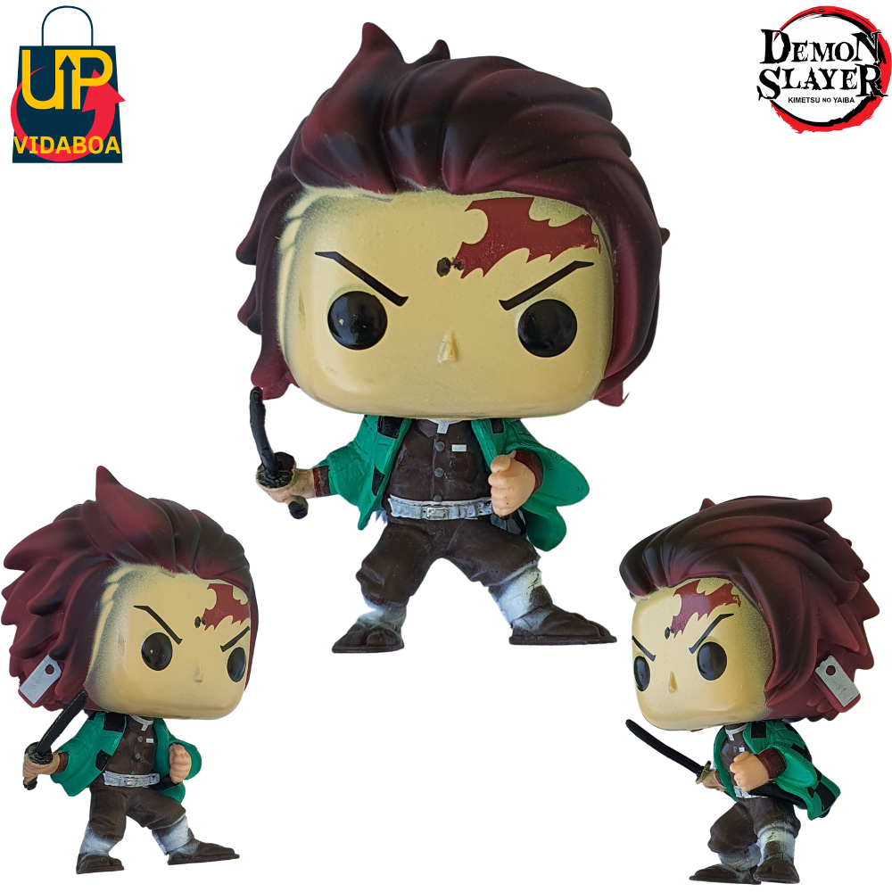 Boneco Funko Pop Demon Slayer Tanjiro Kamado 867 em Promoção na