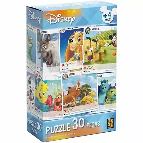 Puzzle 30 peças Dino Kid - Loja Grow