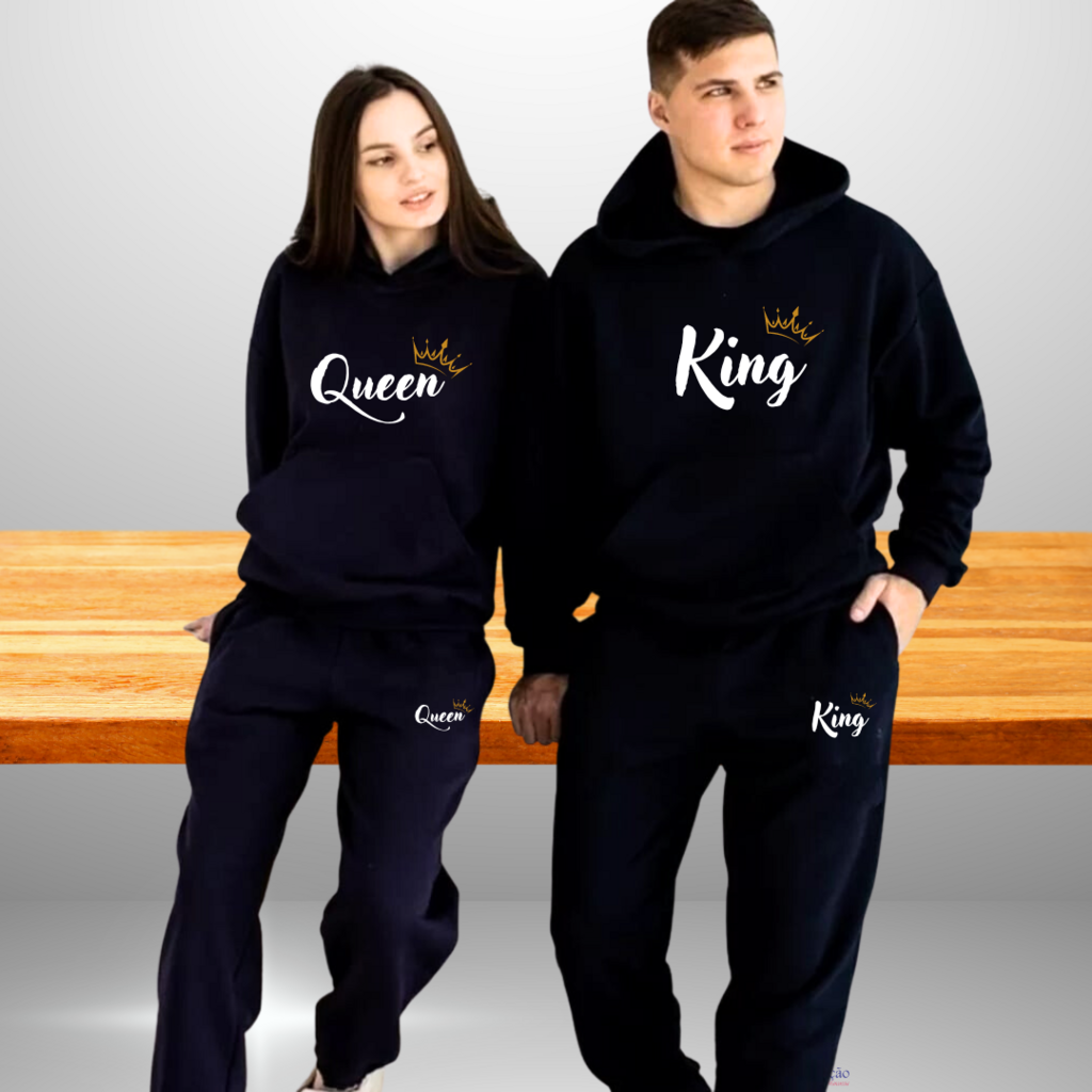 Camisetas Personalizadas Casal - King E Queen