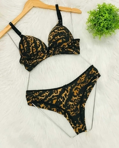 CONJ. Lingerie - c/ Bojo - Estampada na internet