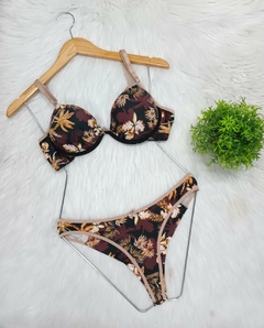 CONJ. Lingerie - c/ Bojo - Estampada - SCHOP STOP 
