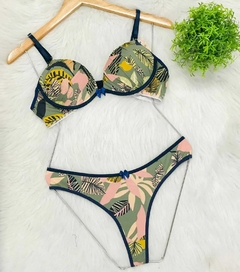 CONJ. Lingerie - c/ Bojo - Estampada - comprar online
