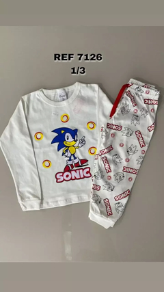 CONJ. PIJAMA Personalizado - Infantil - SCHOP STOP 