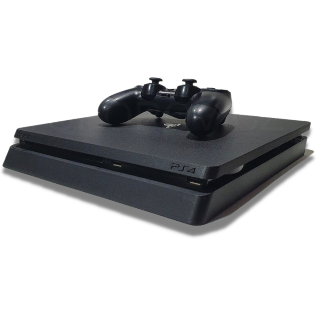 Playstation 4 Ps4 Slim Original + PS Plus Deluxe 300 Jogos Originais