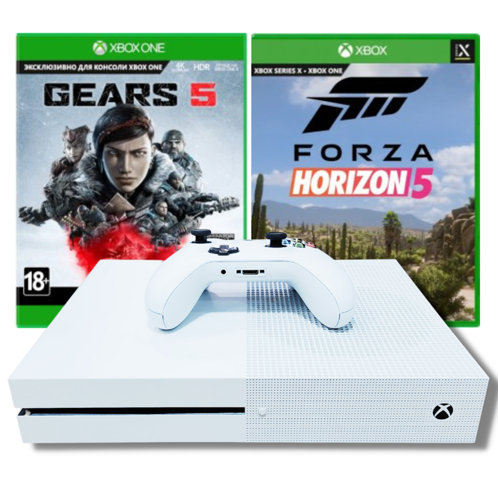 Xbox One S Original + Game Pass 300 Jogos Originais