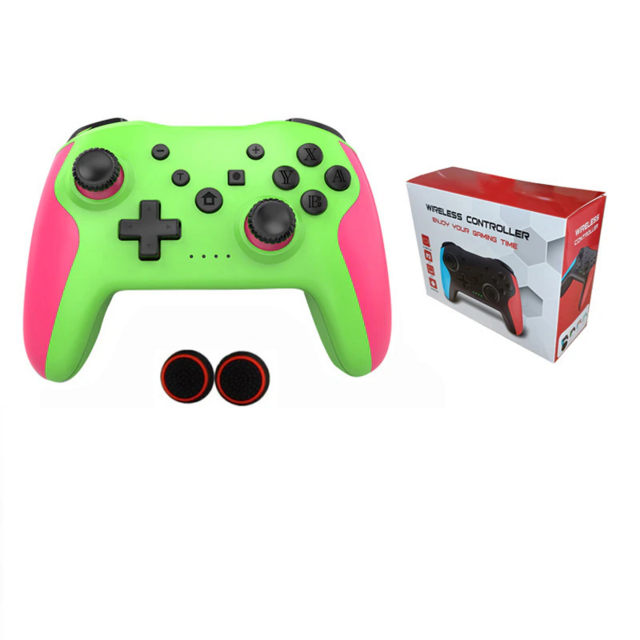 2PCS Bluetooth 2.4G Wireless Controller For Nintendo Switch Pro PC