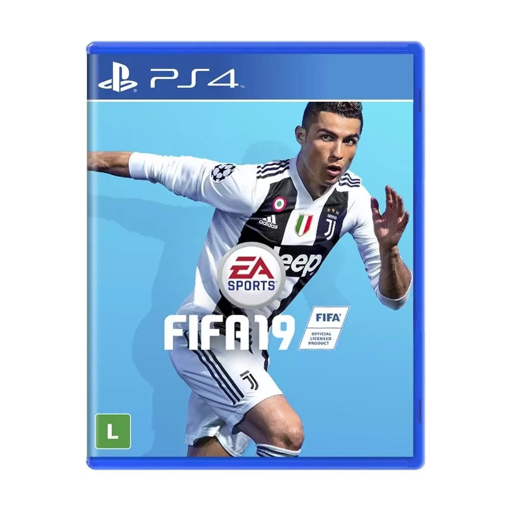 Jogo PS4 Fifa 19 Chaveiro com 1 Bola Oferecido