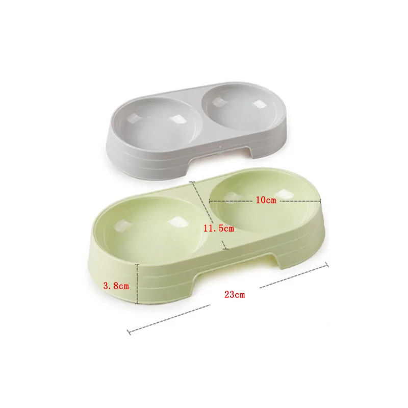 Alimentador de boca oblíquo de grande capacidade para animais de estimação,  tigela de comida, alimentador para cães e gatos, desenhos animados fofos -  AliExpress