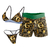 Modo Pareja Conjunto Estampado Bralette + Colaless Regulable + Boxer Chains - comprar online