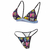 Conjunto Estampado Bralette + Colaless Regulable Music tv
