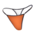 Conjunto Clasico Bralette + Less Regulable Naranja en internet
