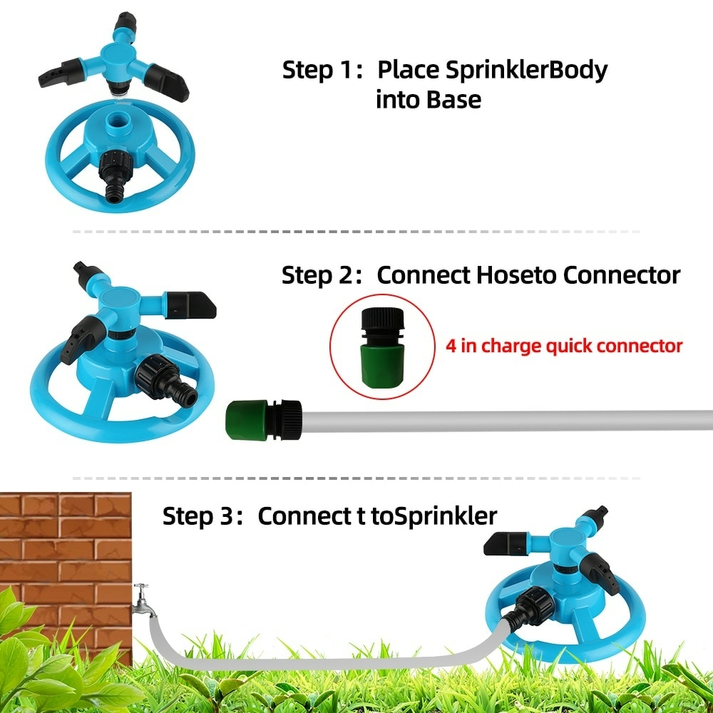 Comprar Irrigador Automático 360° para Jardim preço no Brasil loja