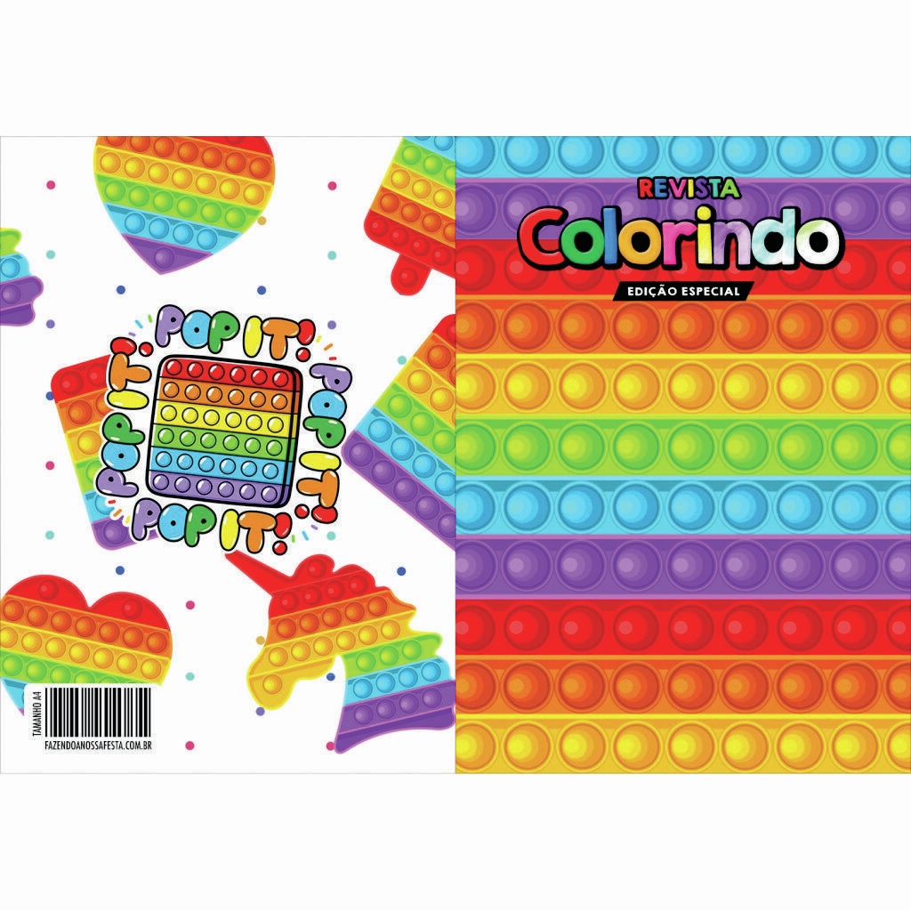 Kit 30 Livrinhos de Colorir P/ Anivesário Vários Temas