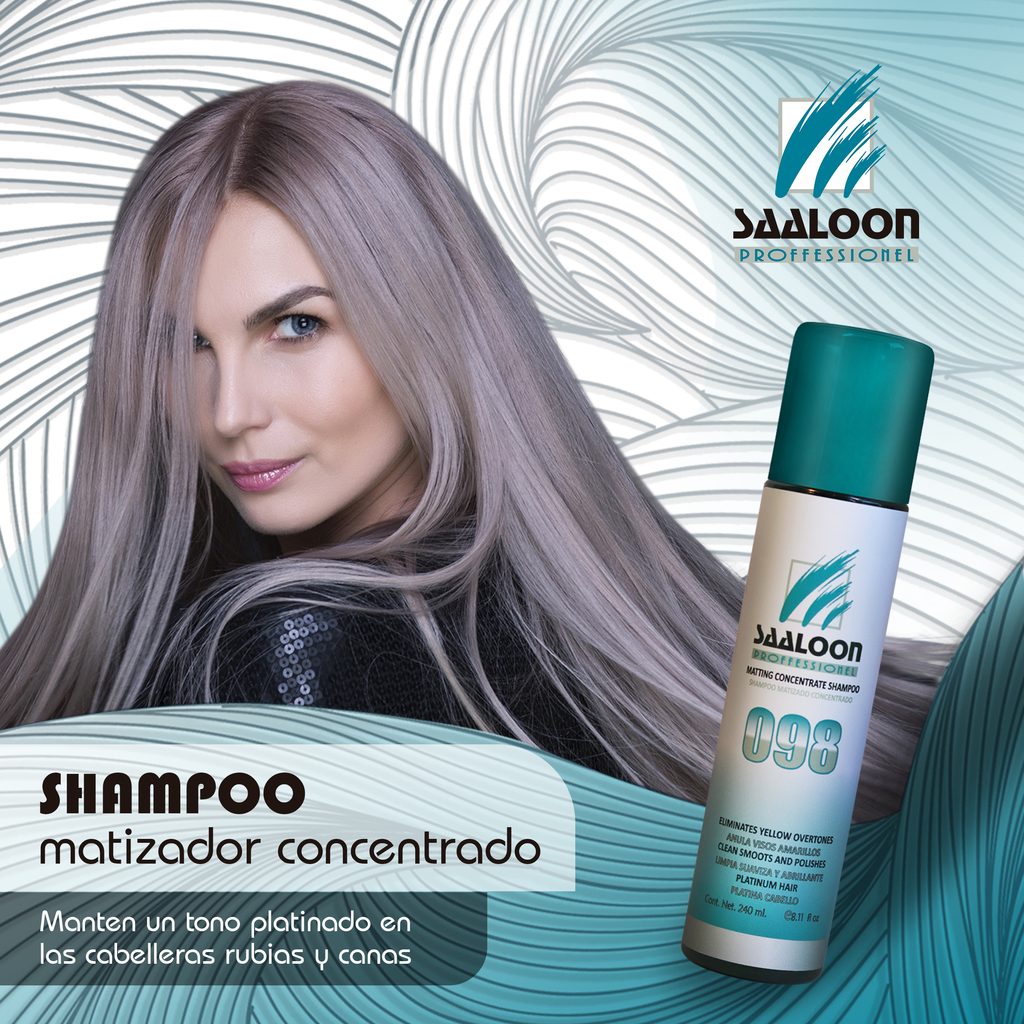 Shampoo Matic'x Matizador concentrado 098
