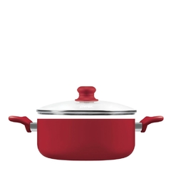 CACEROLA FUEGO C ASAS 24CM/MARCA PYREX , ANTIADHERENTE TEFLON/CAPACIDAD 4L
