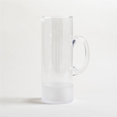 JARRA DE VIDRIO MERSIN FONDO ESMERILADO 1400 ML