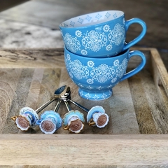 TAZA PORCELANA PINTADA 350ML MODELO LIKE /APTA LAVAVAJILLA Y MICRONDA