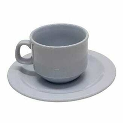 TAZA DESAYUNO C PLATO HOME PORCELANA 270CC