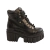 Borcego Noa Abotinado Ecocuero -Negro- (4080)
