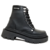 Borcego Savage con Cordón Cuero -Negro- (490)