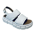 Sandalia Isabella Ecocuero/Crocro con Hebilla -Blanco- (8955)