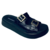 Zueco Piccadilly doble hebilla Ecocuero -Negro- (468005)