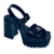 Sandalia tacón Savage Charol -Negro- (Oder-351)