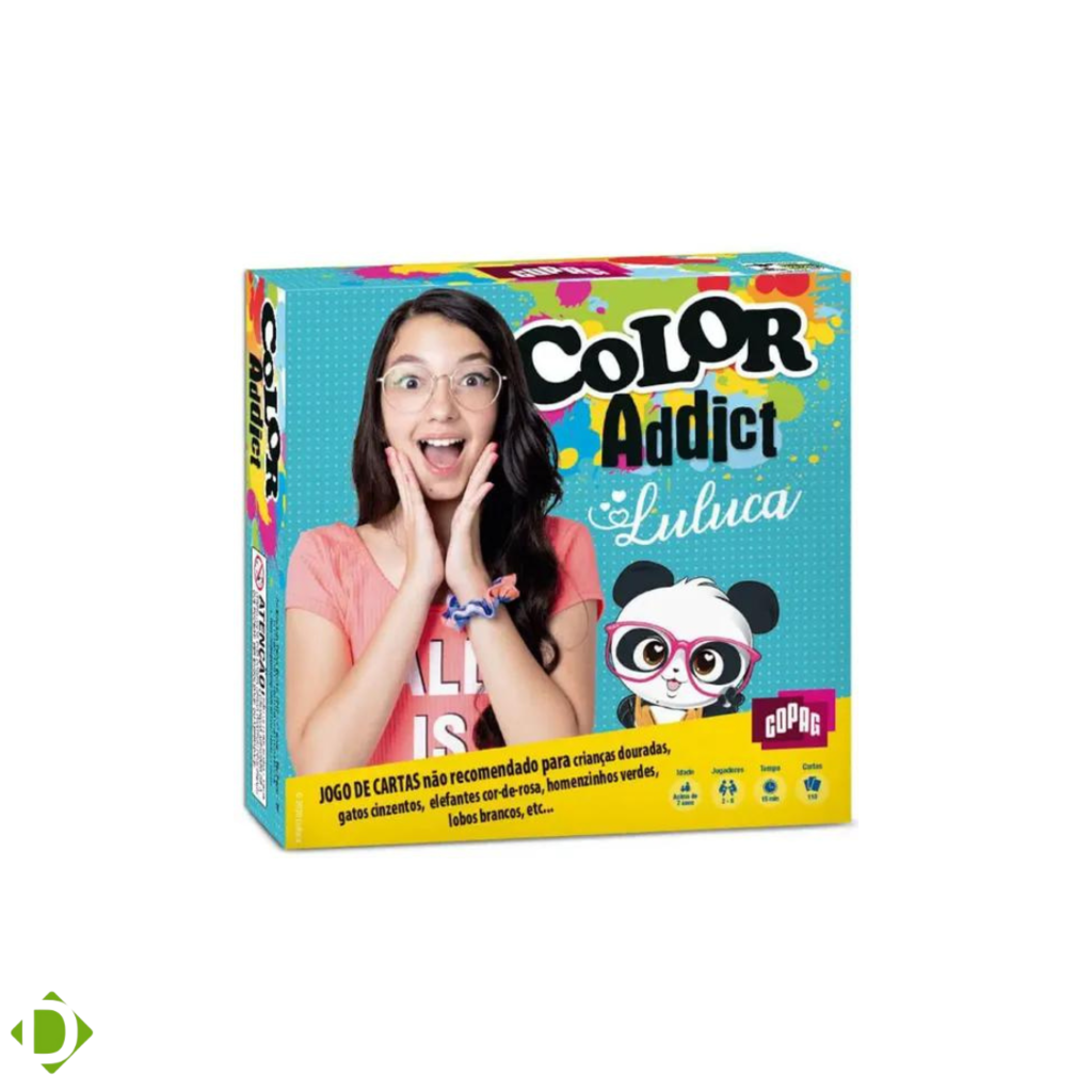 BRINQUEDO JOGO DE CARTAS LULUCA COLOR ADDICT - COPAG 89769