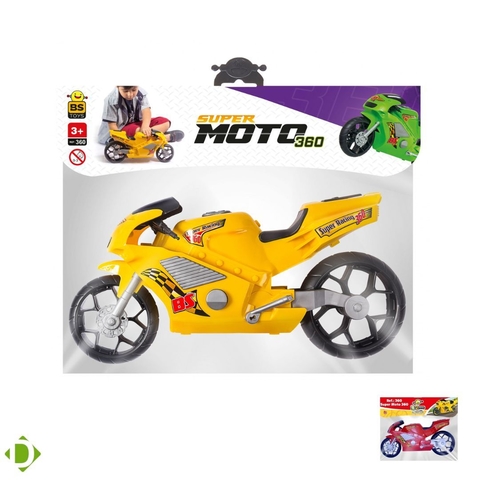 Super Moto 360 Verde BS Toys - Pedagógica - Papelaria, Livraria,  Artesanato, Festa e Fantasia