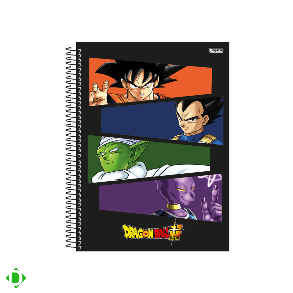 Caderno de Desenho Goku Personalizado 48 Fls