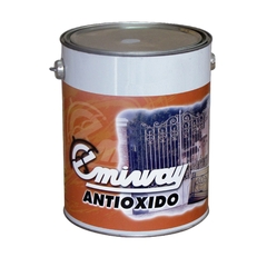 Pintura antioxido sintetica 20lts fondo blanco