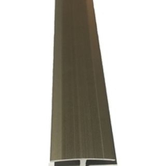 Tapajunta bronce mate 38mm * 1m fondo blanco