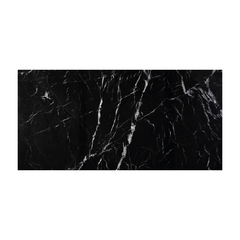 Porcelanato negro marmol imperial pulido rectangular 80 x 160