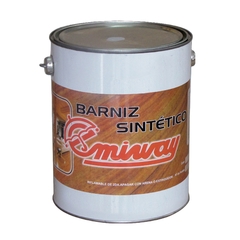 Barniz para madera sintetica lata fondo blanco