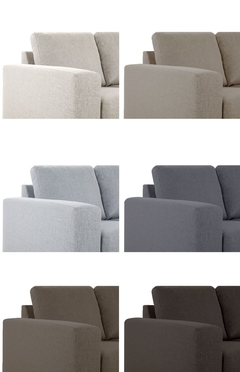 zoom a los apoyabrazos del Sillon opera 4 cuerpos