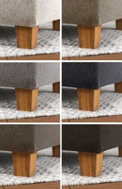 zoom a los patas del sillon opera en diferentes colores