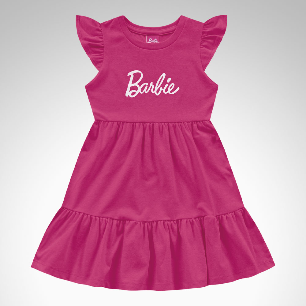 Vestido infantil da Barbie