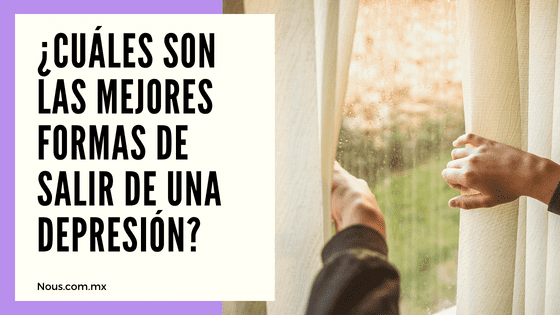 ¿Cómo salir de la depresión?