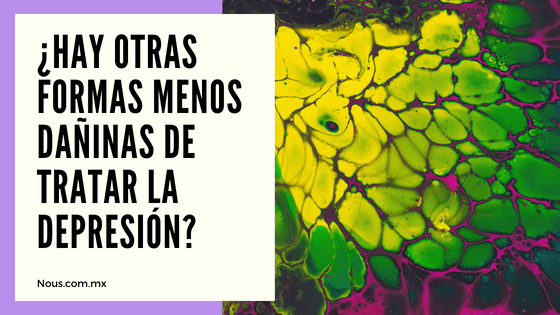 ¿Medicamentos para la depresión?