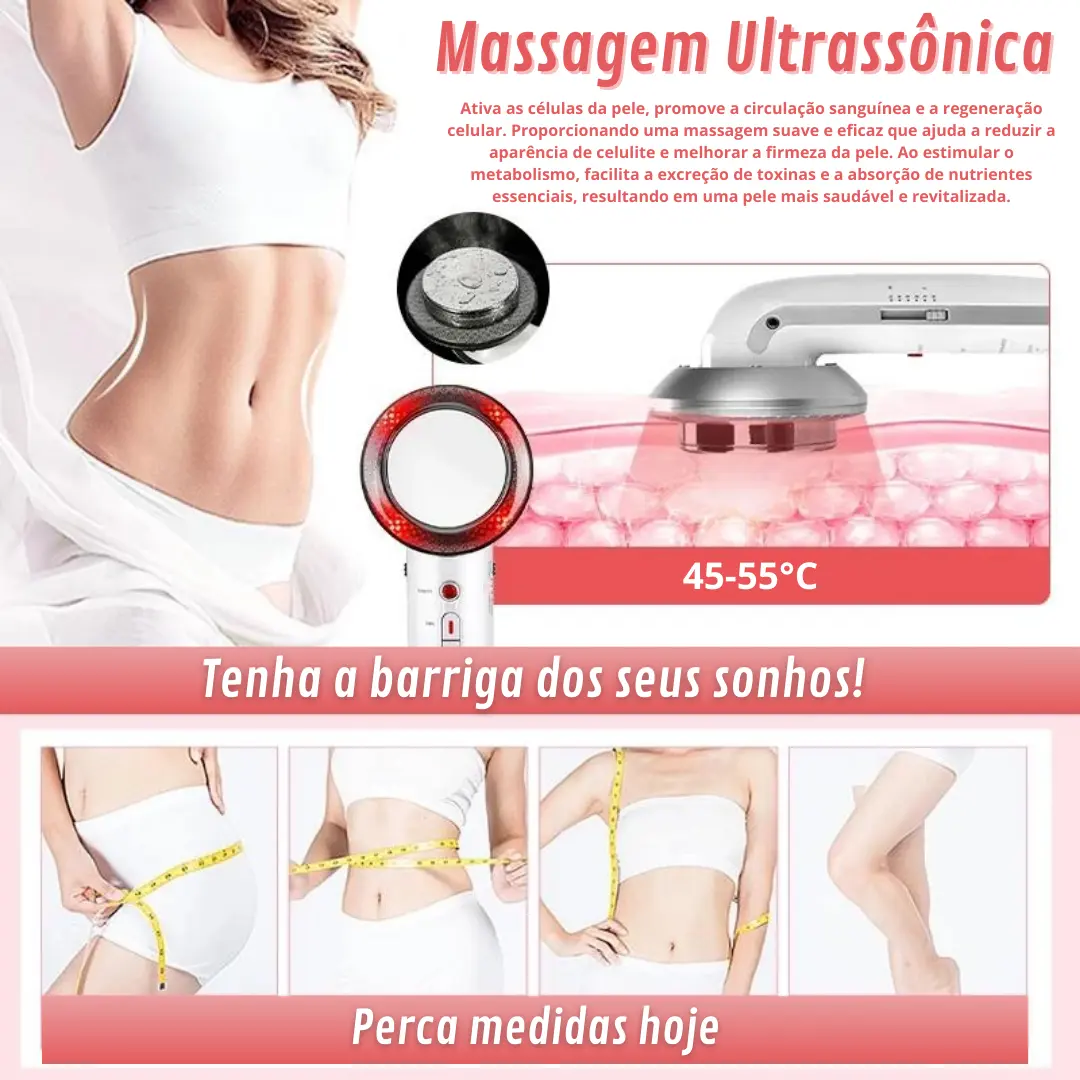 Lipocavitação Ultrassônica Para Redução De Gordura E Celulite