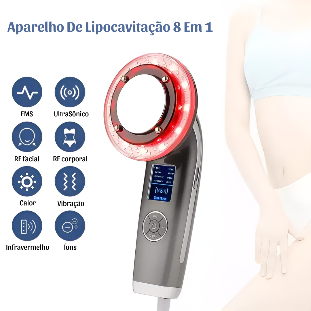 Aparelho De Lipocavitação 8 Em 1