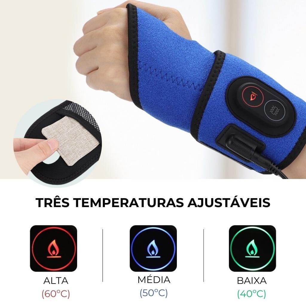 Munhequeira De Pulso Magnética 