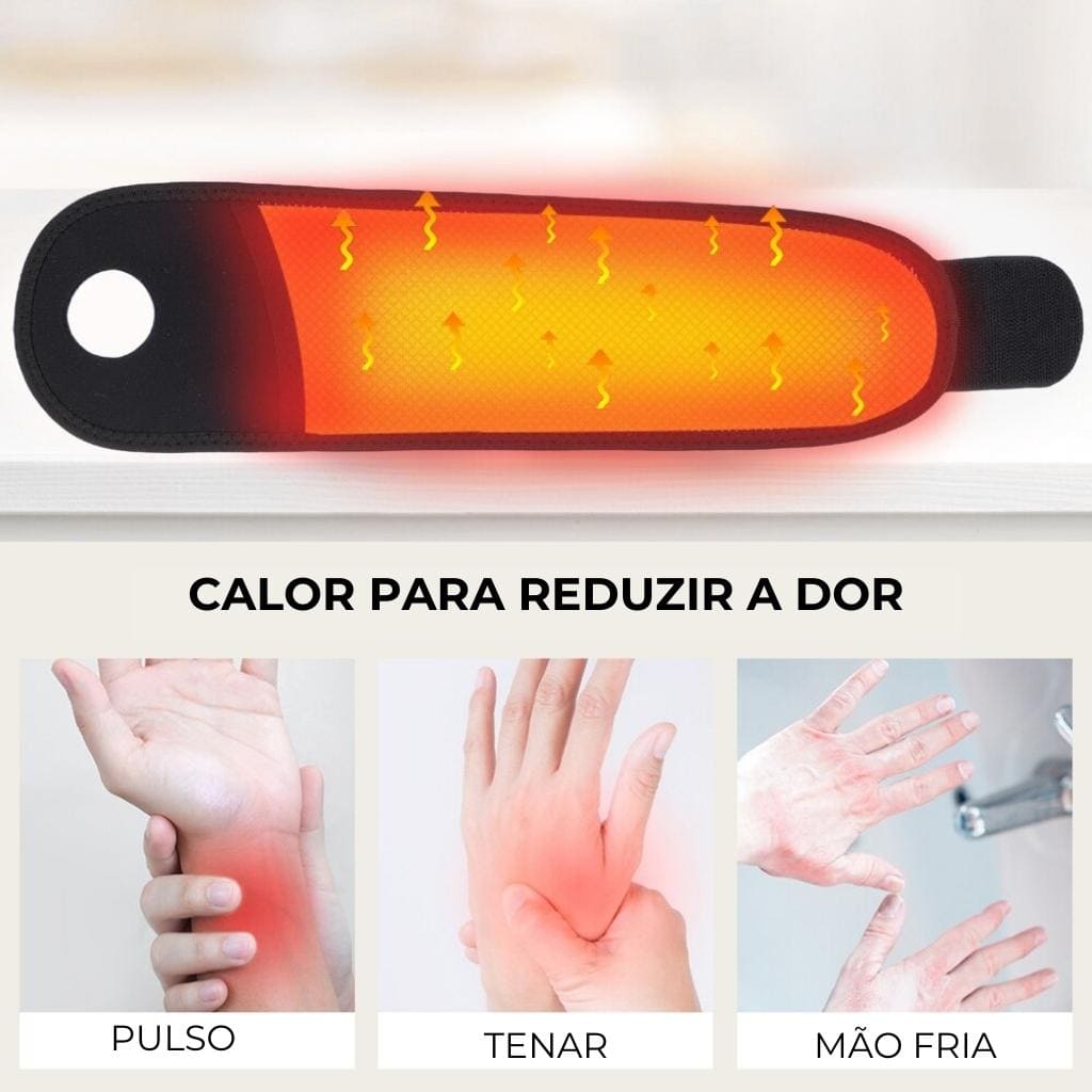 Munhequeira De Pulso Magnética Loja Doutor Saúde